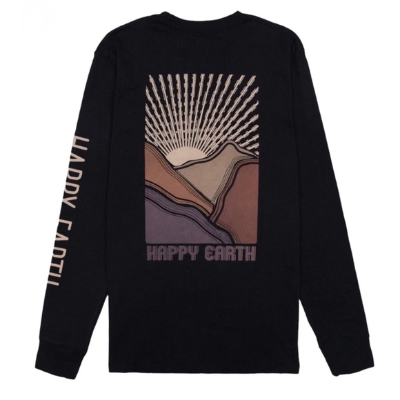 HAPPY EARTH Sand Dune Sunrise shirt - Picture 1 of 7
